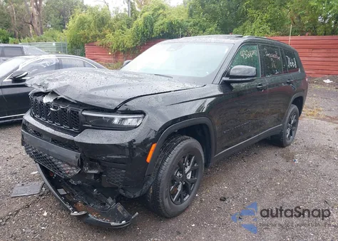 2025 Jeep Grand Cherokee L Altitude X 4X4 from USA, damaged, VIN 1C4RJKAG2S8627668